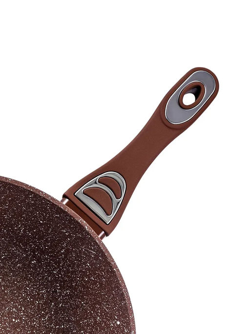 Сковорода 20 см BK-7881 глубокая DARK CHOCOLATE (8) - Bekker фото 9