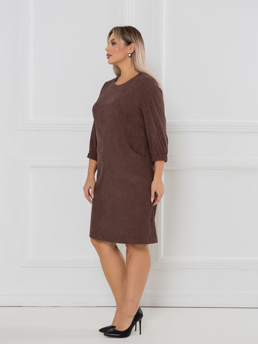 Платье 1437 шоколадный - Novita фото 8