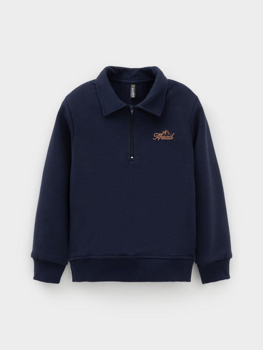 КР 302798/глубокий синий к620 джемпер (свитшот) для мал