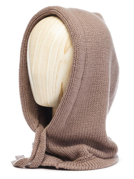 Капор жен. шерсть+акр LB-A53017 cacao - Labbra фото 4