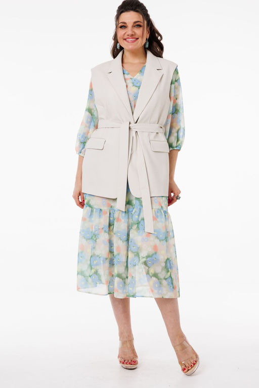 Платье ANELLI 1504 цвет весны  фото 4