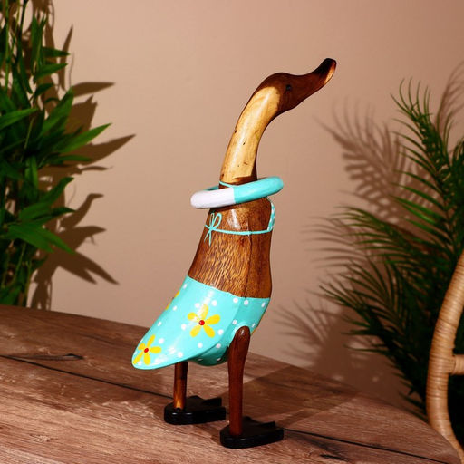 Сувенир «Утка в купальнике», 45 см, дерево