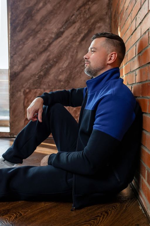 С НАЧЕСОМ Спортивный костюм Футер 3-х ниточный