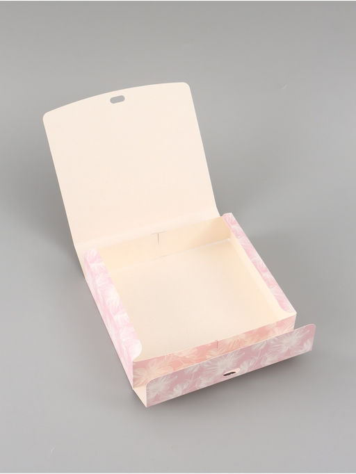 Цена за 2 шт. Коробка подарочная самосборная «Только тебе», 20×18×5 см, с лентой