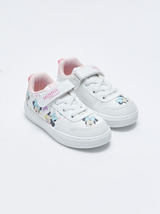 Minnie Mouse Lisansl? C?rt C?rtl? K?z ?ocuk Spor Ayakkab?