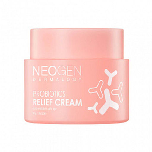 Neogen Dermalogy Probiotics Relief Cream, 50g - Восстанавливающий крем с пробиотиками и керамидами