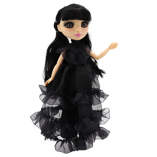 Модная кукла коллекция Glam Core, Венди Gothic Core, в черном платье, 27см,