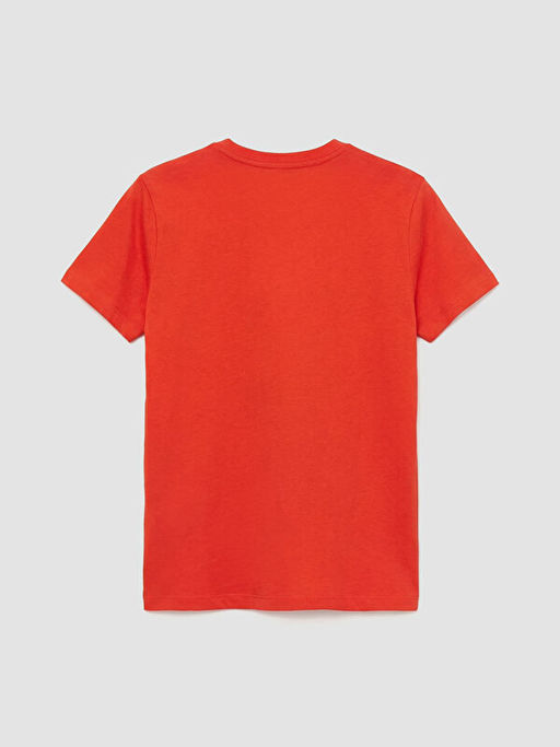 Bisiklet Yaka Nak??l? Erkek ?ocuk Ti??rt