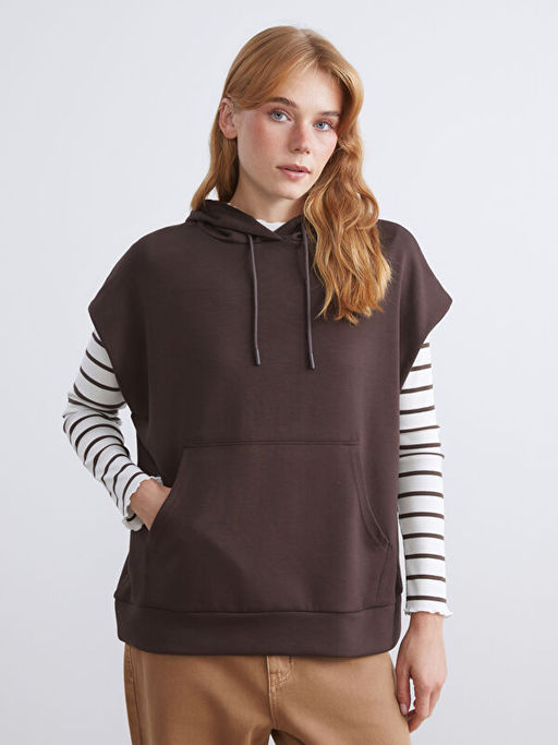 Oversize Kad?n Hoodie