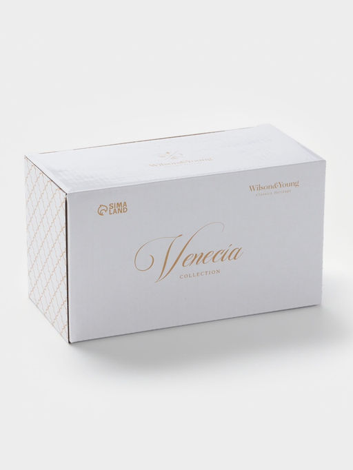 Кружки WY Venecia, 400 мл, набор 2 шт., фарфор, белые