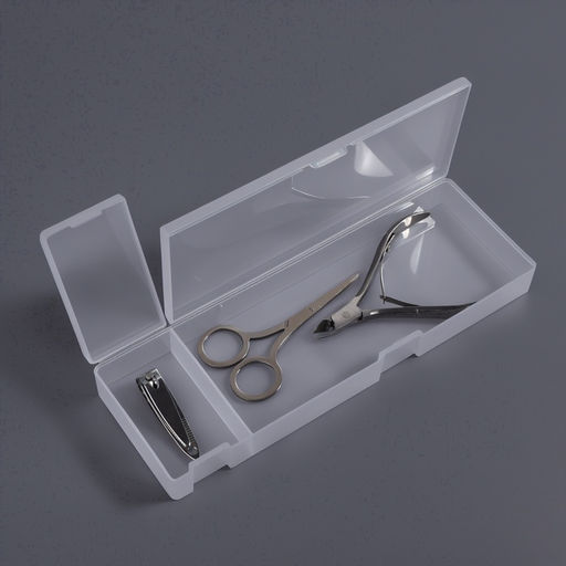 Бокс для хранения мелочей, 2 ячейки, 21×7×2.5 см, белый