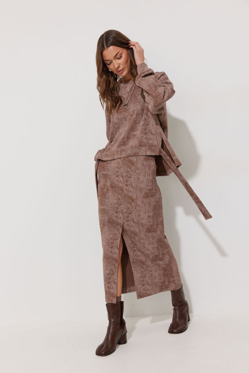 Костюм LYUSHe 4273 коричневый фото 2