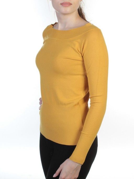 A908 Кофта женская (60% шерсть, 30% хлопок, 10% эластан) - Фабричный китай фото 3