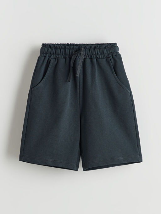 Ay? Teddy Bask?l? Erkek ?ocuk Ti??rt ve ?ort 2li