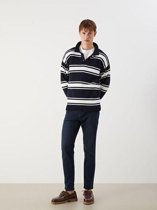 Slim Fit Erkek Jean Pantolon