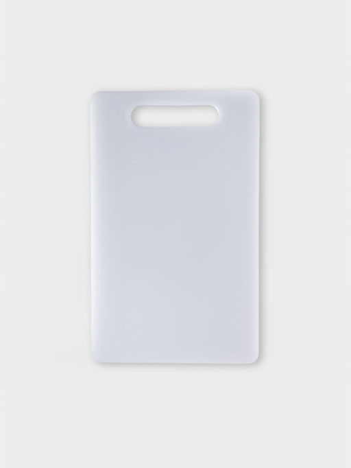 Доска разделочная Доляна «Бастерн», пластик PP, 37×23×0.9 см, белая