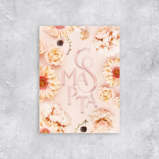 Цена за 20 шт. Открытка поздравительная Цветы, 8 марта, 8?6 см