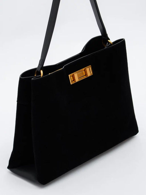 Сумка 1087MF black Polina&Eiterou