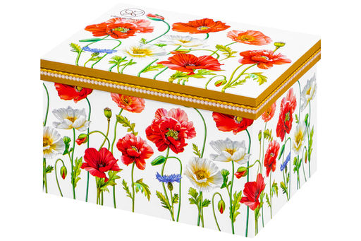 Ваза 2,25 л 15*15*19,5 см Маки NEW BONE CHINA - Elan gallery фото 8