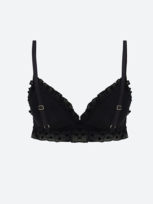 Balensiz Dolgusuz Desenli Fantezi Bralet