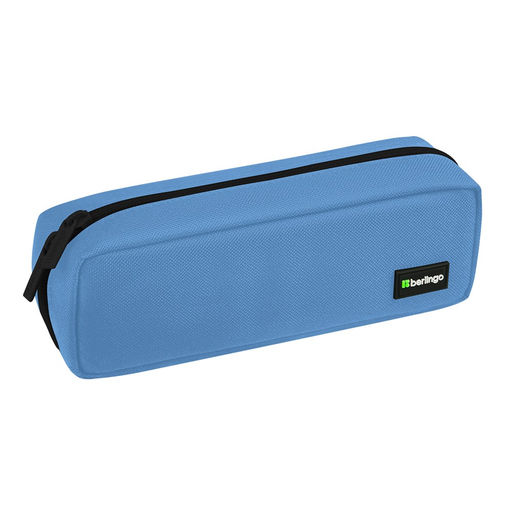 Пенал мягкий 1 отд. Berlingo "Light blue", 205*60*65 (BR-PM-060504) полиэстер