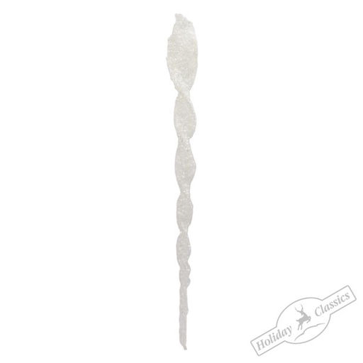 Сосулька "Ледяное безмолвие" (стекло) 2х25 см