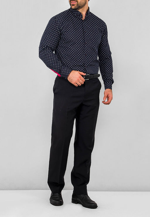 Сорочка мужская длинный рукав GREG 213/139/1200/Z/b/1  фото 4