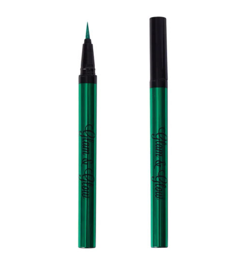 Parisa Лайнер для век GLAM&GLOW PF-300 тон 04 зеленый