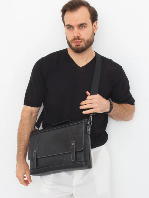 Портфель 33881Z black Zinimsk