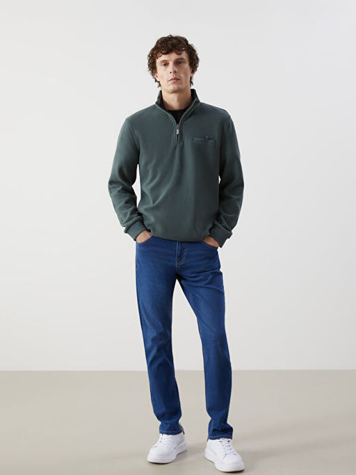 Slim Fit Erkek Jean Pantolon