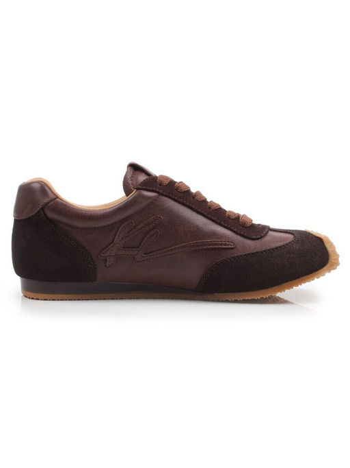 03-A885-5 BROWN Кроссовки женские (натуральная кожа, натуральная замша)