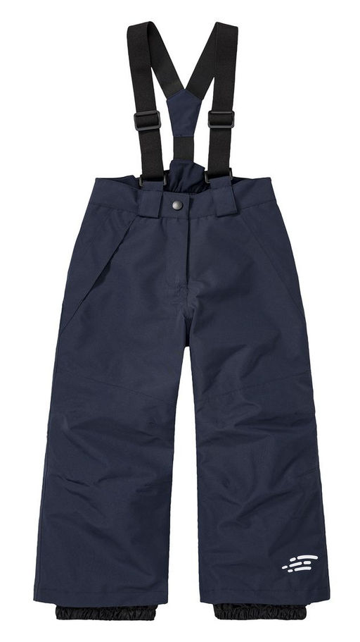 Зимние мембранные штаны для девочек LUPILU синие  фото 14