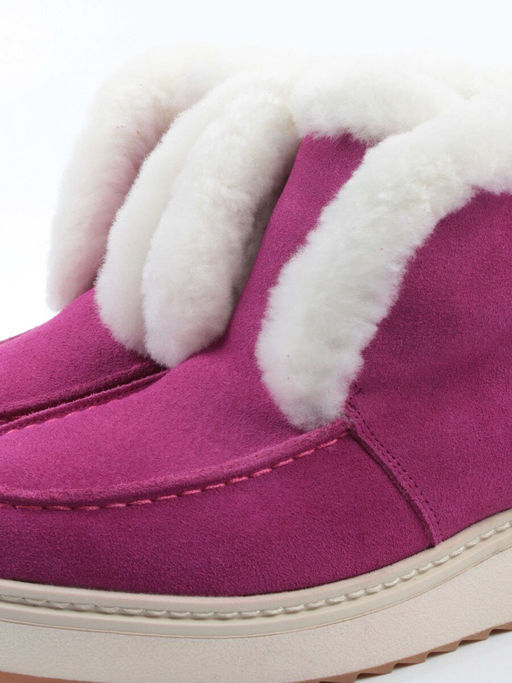 04-5603-3 CRIMSON Ботинки зимние женские (натуральная кожа, 100% шерсть)