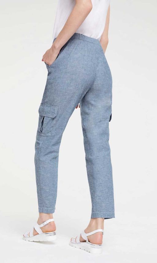 Брюки, голубые - Heine фото 4