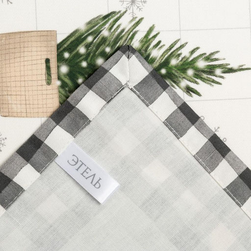 Дорожка на стол «Этель» Happy New Year 30×70 см, 100% хлопок, саржа 190 г/м²