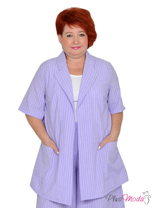 Жакет Модель №1544 размеры 44-84 - Plusmoda фото 2