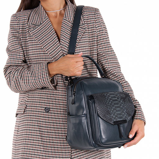 Рюкзак 69088-3 gray blue Velina Fabbiano-Safenta