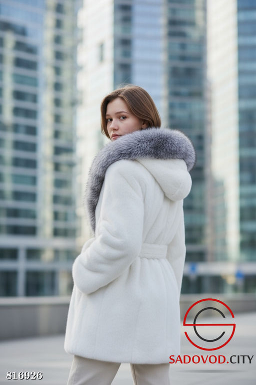 Шуба женская из искусственного меха - Bruno фото 2