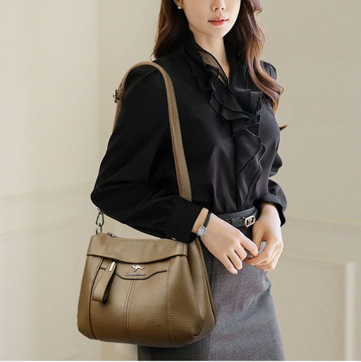 KAIDIFEINIROO Сумка женская с двумя ремнями 8722  фото 34