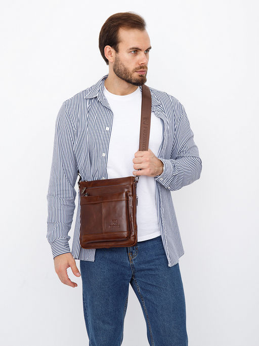 Сумка 1022-2 brown Fuzhiniao