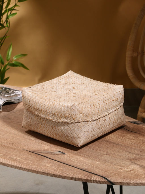 Набор плетёных корзин «Энди», 28.5×28.5×18.5 см