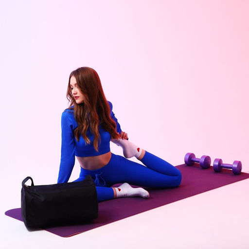 Сумка спортивная классика, 40х21х19 см, отдел на молнии, цвет чёрный - Nazamok фото 7