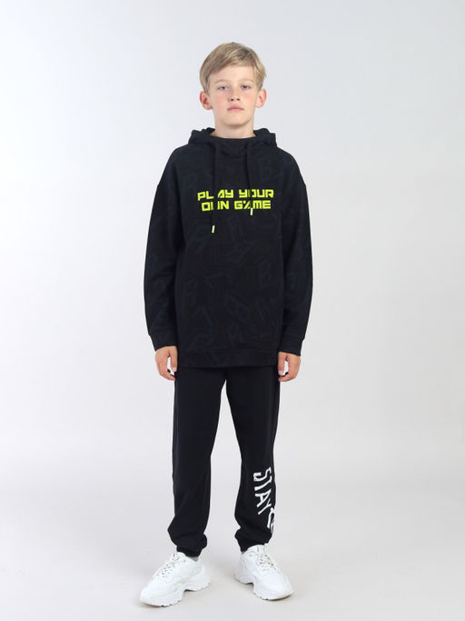 CRB wear / CWJB 63981-22-426 Толстовка для мальчика,черный  фото 2