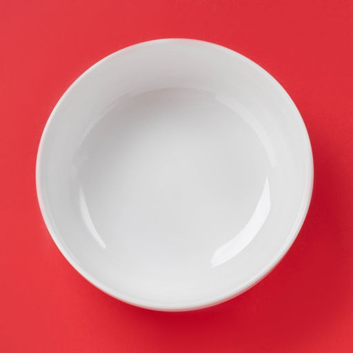 Салатник новогодний Доляна «Финский лес», 580 мл, 15,5×6 см, фарфор, белый