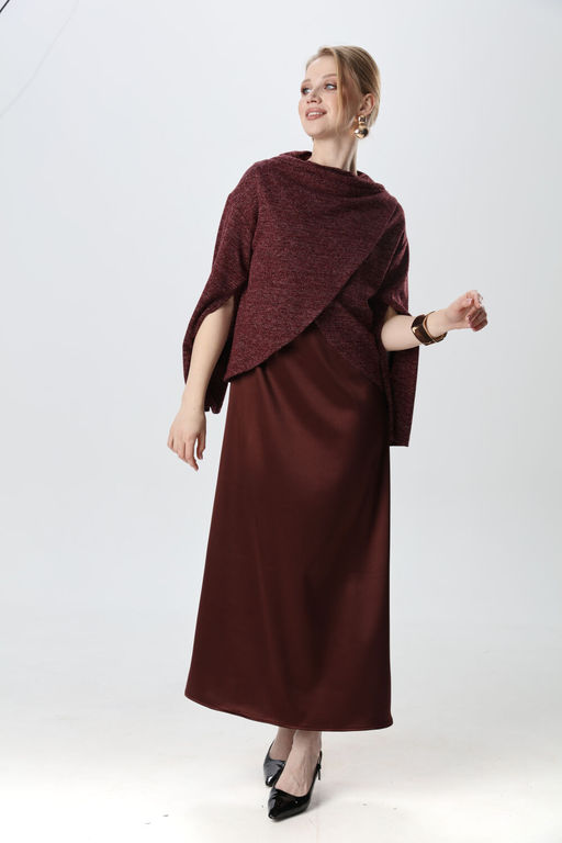 Костюм NIKVA н1015-4 махагон  фото 9