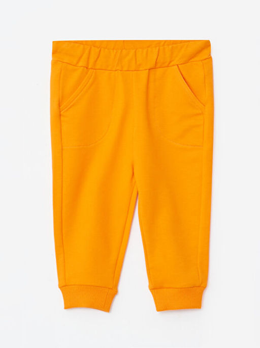 Bisiklet Yaka Uzun Kollu Bask?l? Erkek Bebek Sweatshirt ve Pantolon 2li Tak?m - Waikiki фото 3