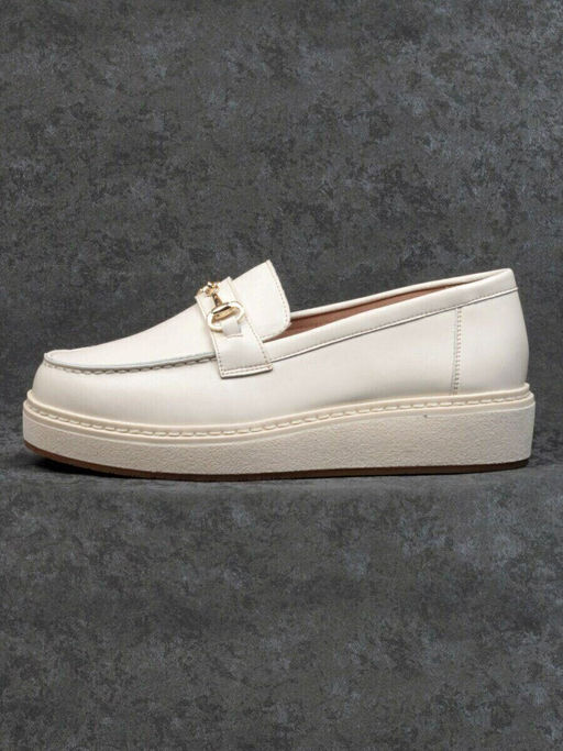 03-5062-6 BEIGE Лоферы женские (натуральная кожа)