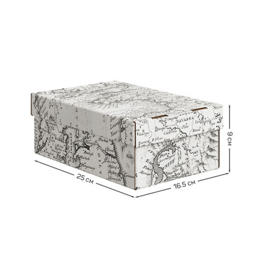Набор коробов картонных 2 шт., 25*33*9 см, EXPEDITION, шт - Valiant фото 3