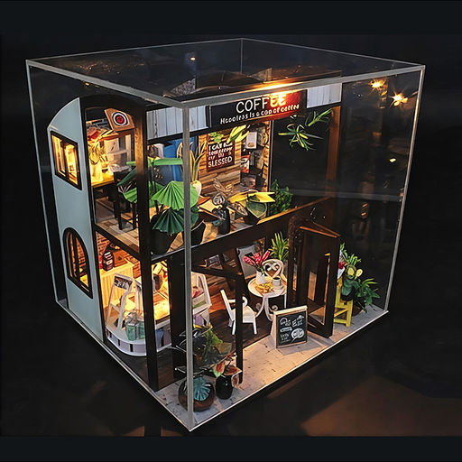 Конструктор "Кафе 3D" в коробке