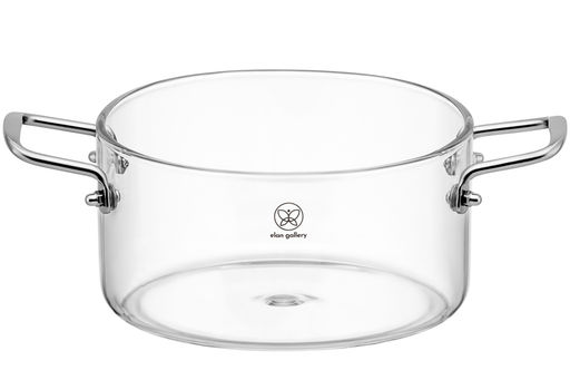 Кастрюля 2,5 л 30*20*14,5 см Crystal glass с крышкой - Elan gallery фото 40